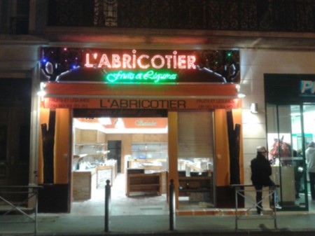 ENSEIGNE EN LEDS DIRECTES POINT PAR POINT